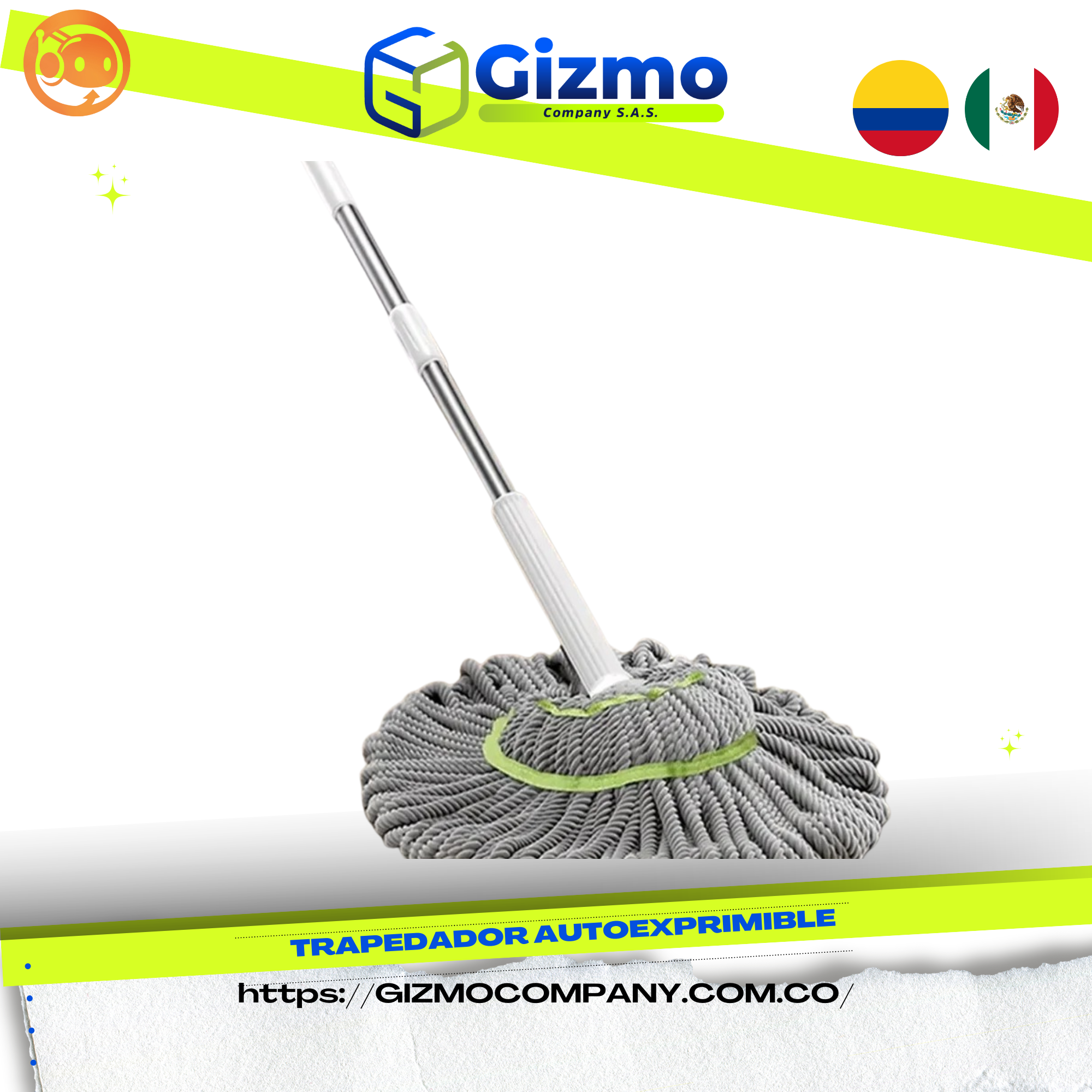 Trapedador Autoexprimible